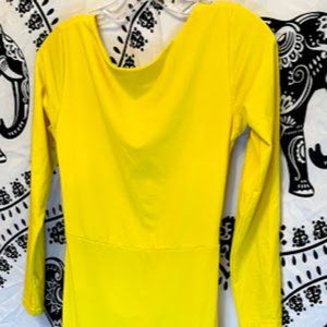 Women's Yellow Dress Mermaid Style